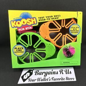 Koosh Flix Stix Set with Koosh Ball - Lacrosse Style Toy 202